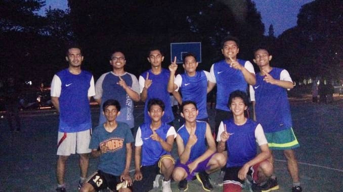 Gambar FST Juara I Cabor Basket Dalam POR UIN Alauddin